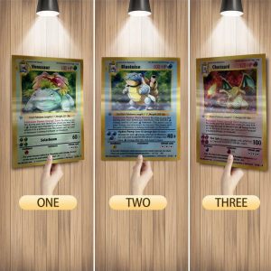 Anime 3D Lenticular Pokémon Poster