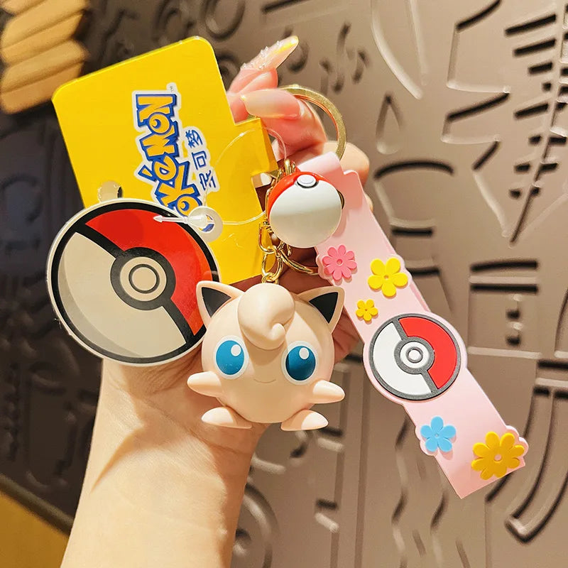 6-Style Pokémon Keychain Set - Image 9