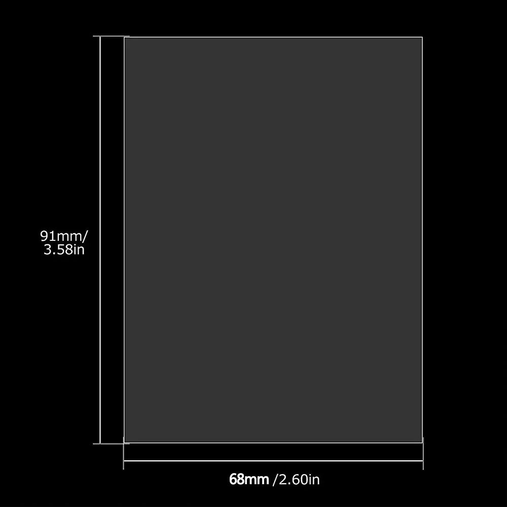 100 Pcs Transparent Card Sleeves - Image 5