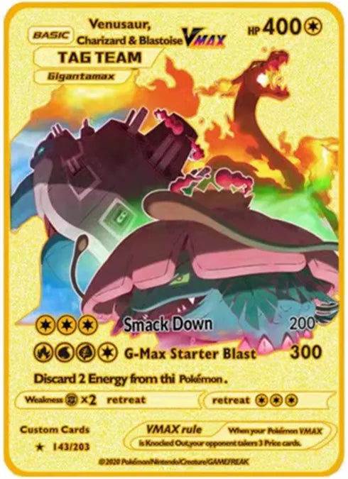 Pokemon Metal Collectible Cards - Image 21