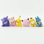 Pokémon "Shoulder-to-Shoulder Sleep" 6pcs Figure Set