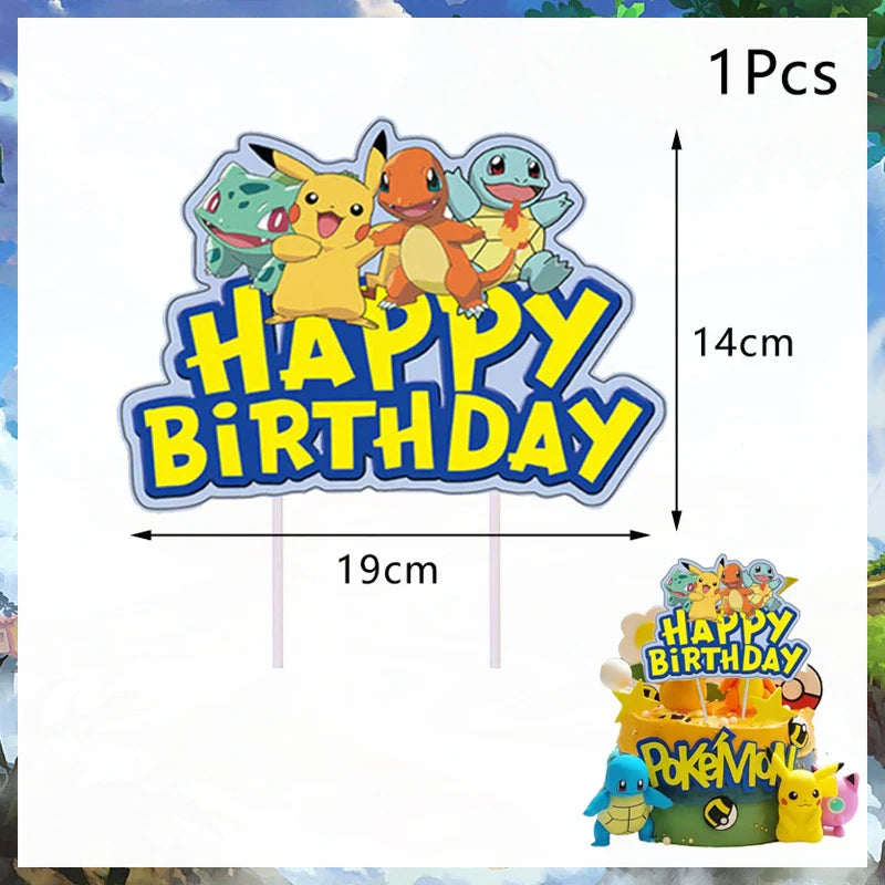 Pokémon Cake Decoration Set - Image 7