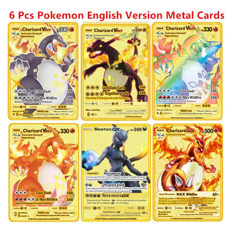 Pokemon Metal Collectible Cards - Image 7