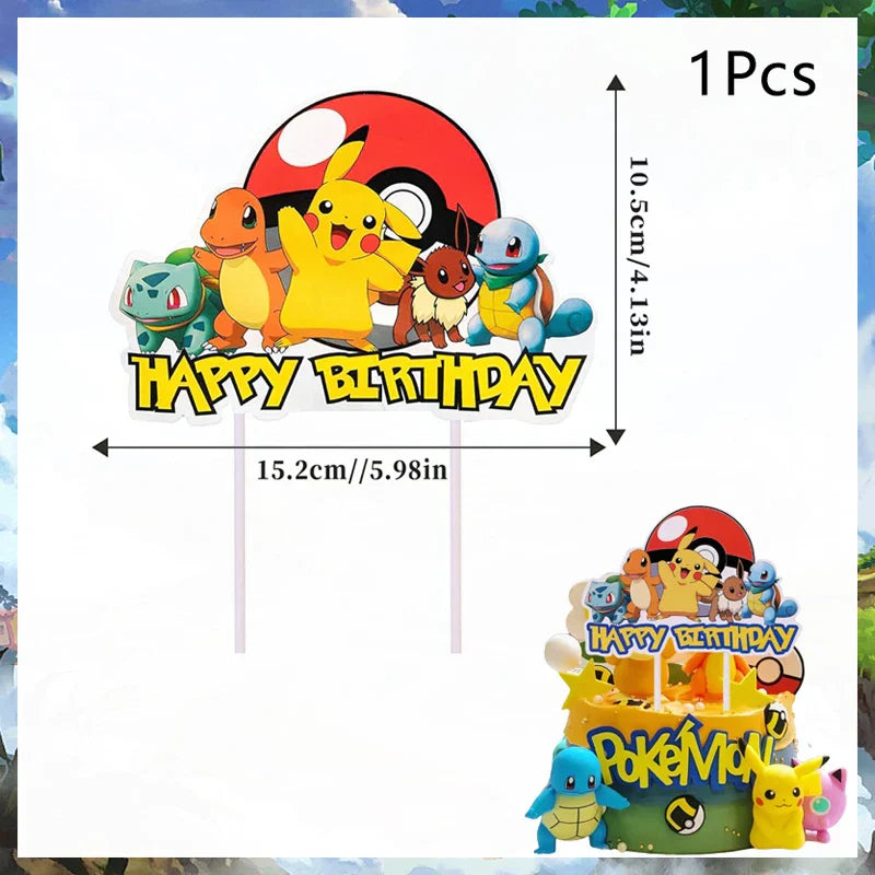Pokémon Cake Decoration Set - Image 12