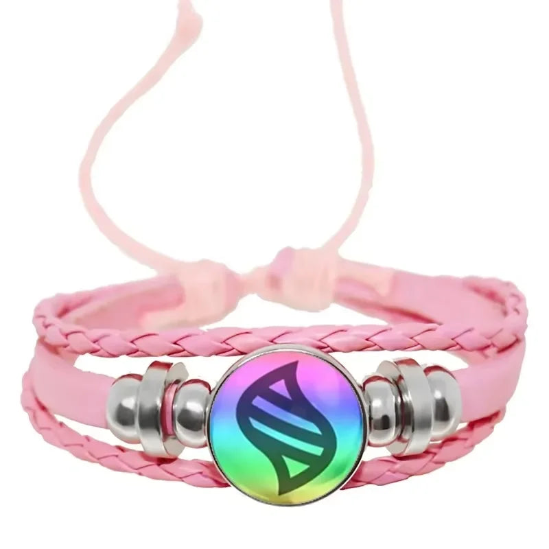 Elegant Anime Glass Stone Bracelet - Image 8