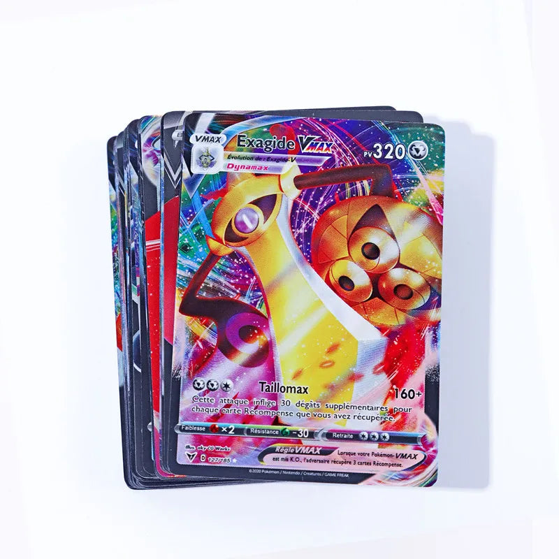 100/200Pcs MEGA VMAX Shiny Pokémon Cards - Image 4