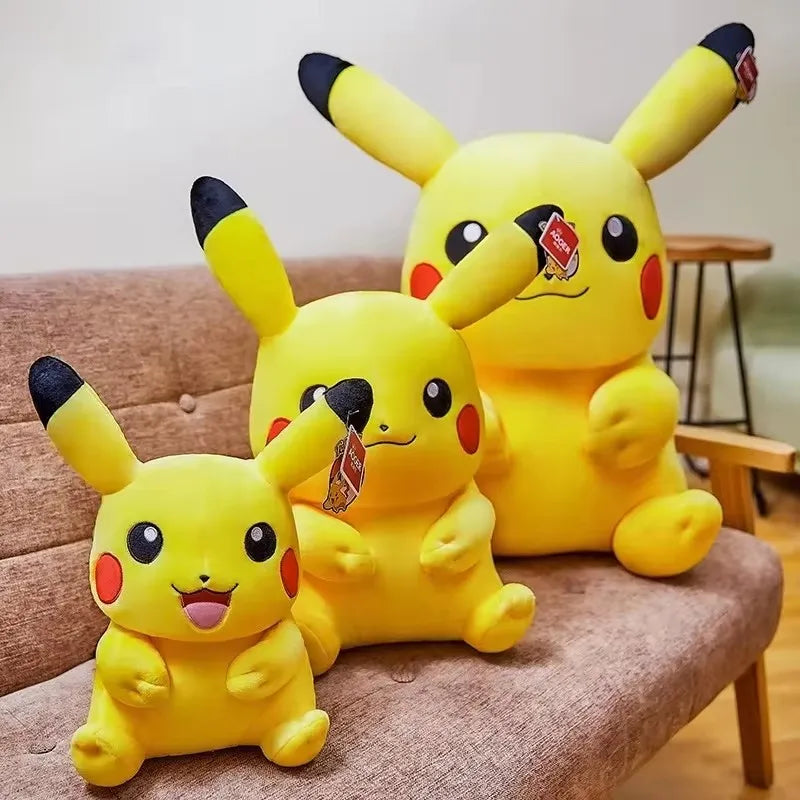 Kawaii Pikachu Plush Doll - Image 2
