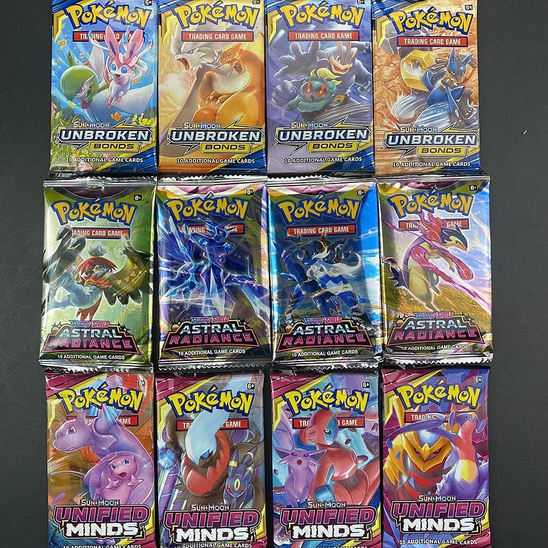 20Pcs Pokémon Cards