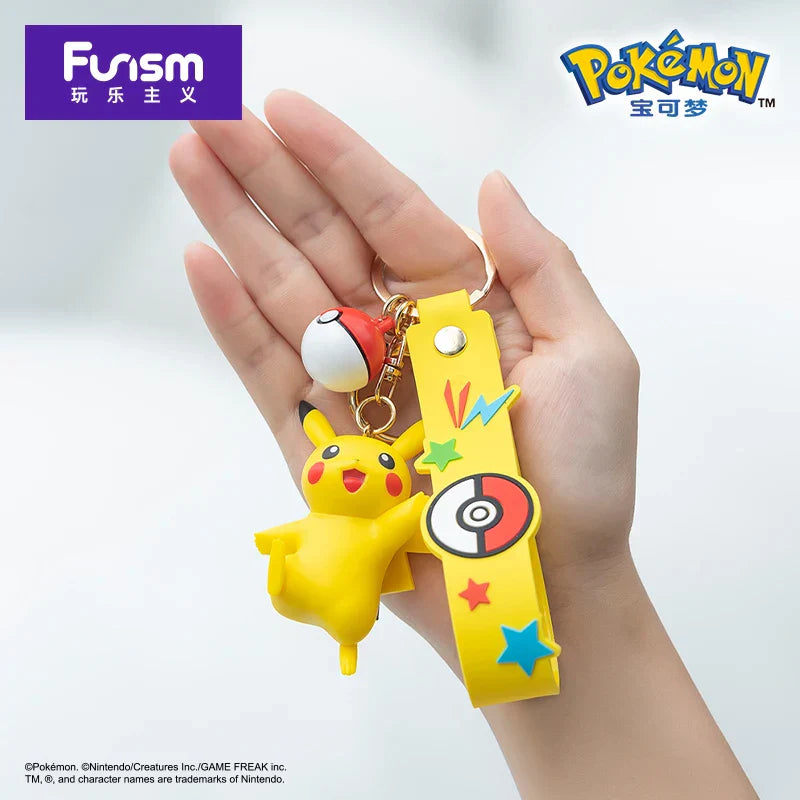 6-Style Pokémon Keychain Set - Image 3