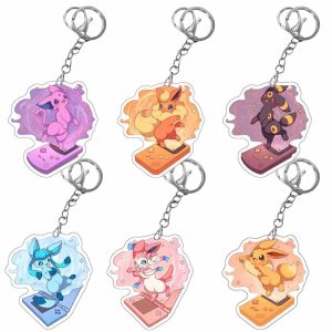Pokémon Eeveelution Acrylic Keychain
