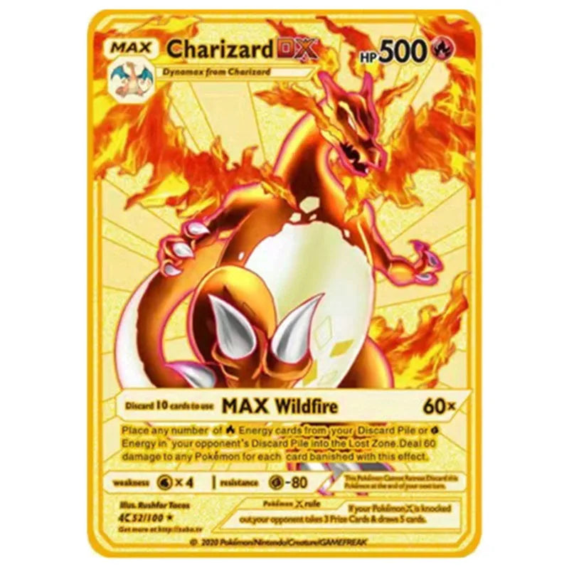 Pokemon Metal Collectible Cards - Image 3