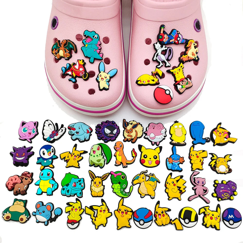 Pokémon Shoe Charms Set