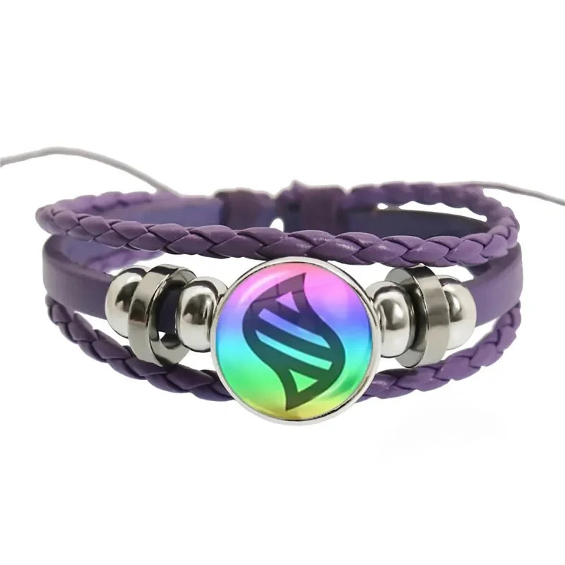 Elegant Anime Glass Stone Bracelet - Image 5