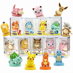 9 Styles Genuine Pokémon Seal Series Figures
